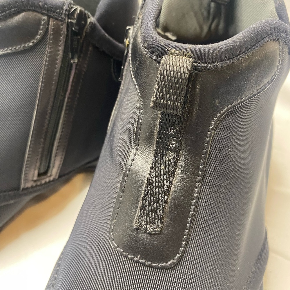 Vintage Prada 1530 Square Toe Black men size 9.5 - Picture 13 of 14
